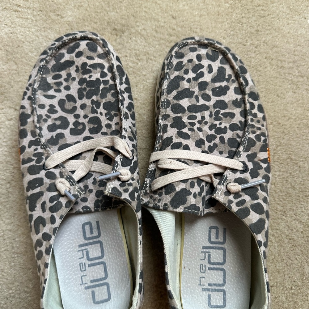 Hey Dude Leopard print